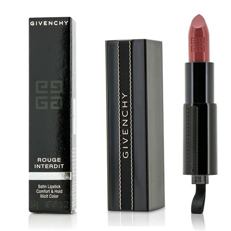 givenchy rouge interdit satin lipstick.